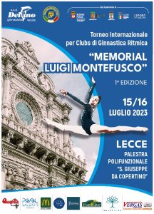 Torneo Internazionale per Clubs di Ginnastica Ritmica “Memorial Luigi Montefusco”: sabato 15 e domenica 16 luglio appuntamento alla palestra San Giuseppe da Copertino - Corriere Salentino