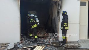Garage in fiamme, paura nel Salento - Corriere Salentino