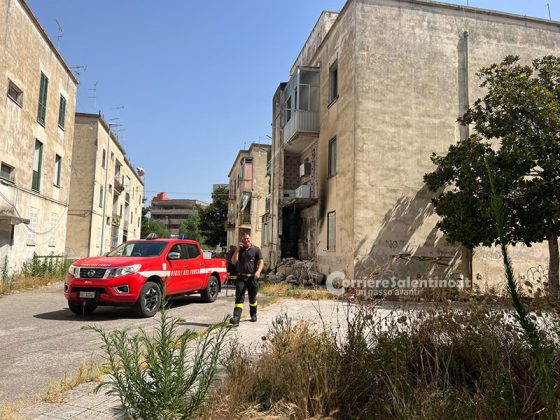 Fuga di gpl, poi il boato e le fiamme: sventrata una delle “case minime” - Corriere Salentino