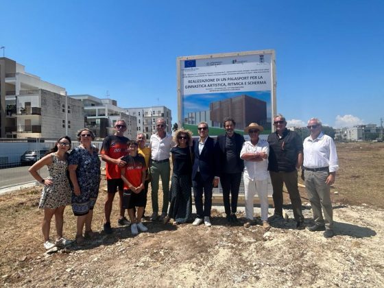 Posa prima pietra palazzetto di via Caduti di Nassiriya: l'impianto sarà dedicato a ginnastica e scherma - Corriere Salentino