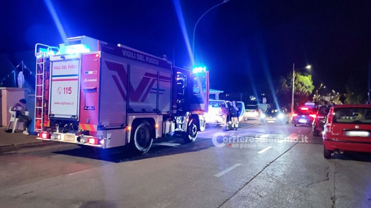 Fiamme nel locale vicino al mare: incendio divampa in una friggitoria - Corriere Salentino