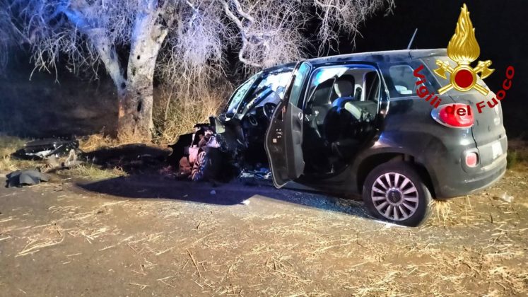 Ennesimo incidente nel Salento: tremendo schianto contro un ulivo, intera famiglia al Fazzi con “codice rosso” - Corriere Salentino