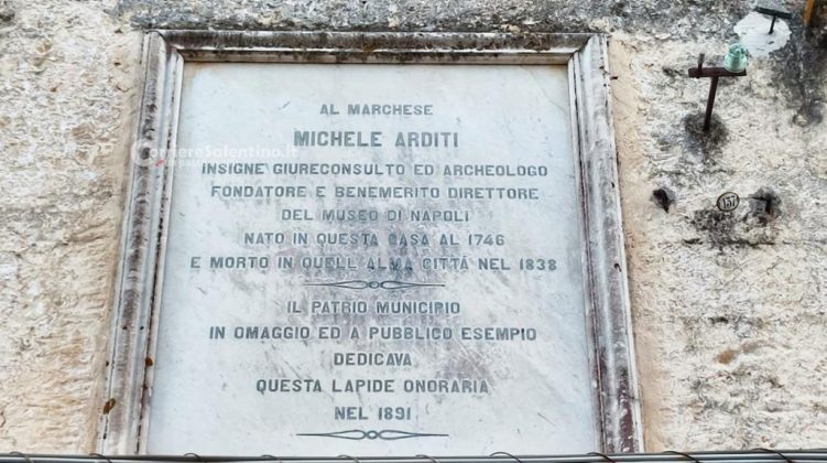 Figli del Salento: Michele Arditi, antiquario, avvocato e archeologo - Corriere Salentino