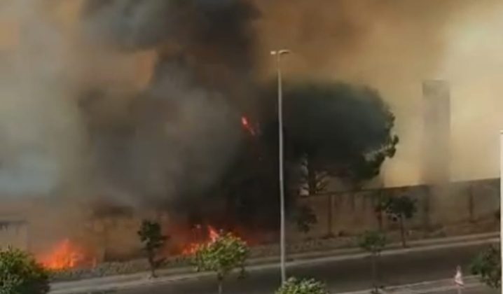 Brucia San Cataldo, incendi in più zone della marina: evacuazione in corso - Corriere Salentino