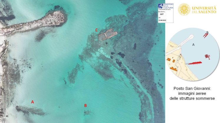 “Il porto ritrovato” dell’antica Lupiae sui fondali dell’oasi “Le Cesine”, avviata la nuova campagna di ricerche subacquee - Corriere Salentino