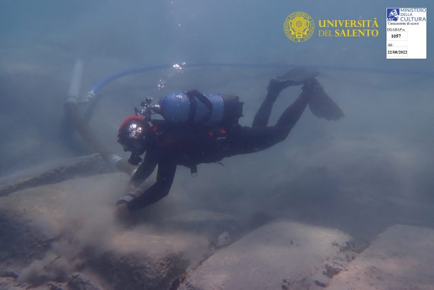 “Il porto ritrovato” dell’antica Lupiae sui fondali dell’oasi “Le Cesine”, avviata la nuova campagna di ricerche subacquee - Corriere Salentino