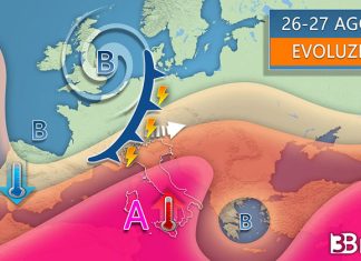 3BMETEO.COM: “Apice della canicola africana, ma dal weekend arrivano forti temporali”