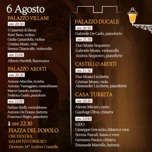 “Borgo di Presicce in mostra”, domenica 6 agosto alle ore 20 - Corriere Salentino