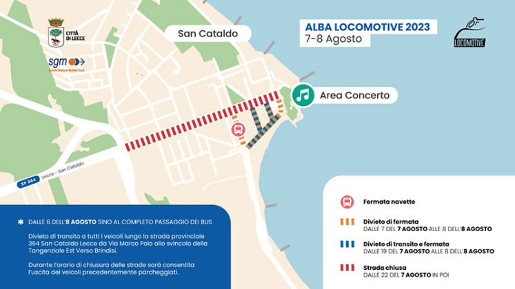 Alba Locomotive, il concerto e le iniziative ai locali di San Cataldo - Corriere Salentino
