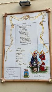 A Cosimo Marulli riconoscimento per una sua poesia inserita in una stele nella Città di Augusta nel sito chiamato “Largo dei Poeti”. - Corriere Salentino