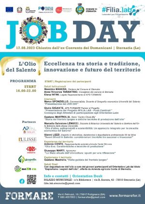 Salento: a Sternatia un Job Day su l'"Olio del Salento" - Corriere Salentino