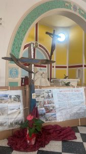 Porto Cesareo, la processione in onore di Santa Cesarea: la comunità accoglie la Croce di Cutro - Corriere Salentino