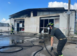 Rogo nel centro cottura, danni ingenti: all’origine un probabile cortocircuito