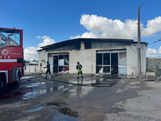 Rogo nel centro cottura, danni ingenti: all'origine un probabile cortocircuito - Corriere Salentino