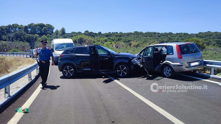 Due incidenti nel Capo di Leuca, sei feriti: in ospedale anche un’intera famiglia - Corriere Salentino