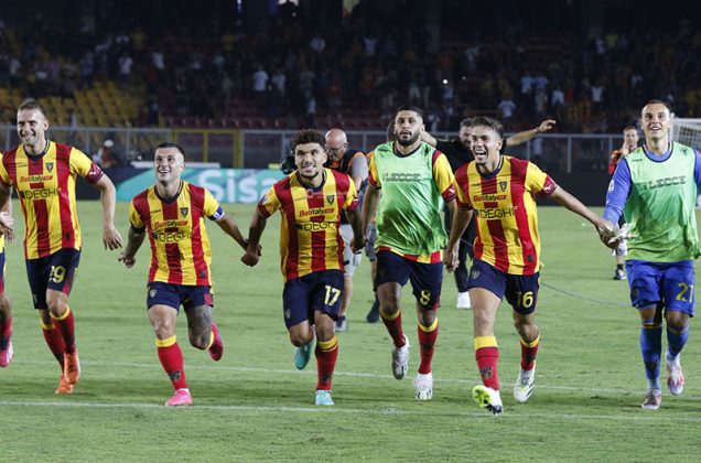 Ripresa super, il Lecce ribalta la Lazio e vince per 2 a 1. Prima vittoria all’esordio in A nella storia - Corriere Salentino