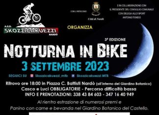 Notturna in bike a Nardò (Evento Solidale)