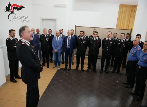 Il Generale di Divisione Stefano Spagnol saluta i Carabinieri del Comando Provinciale di Lecce - Corriere Salentino
