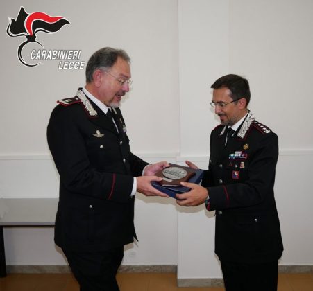 Il Generale di Divisione Stefano Spagnol saluta i Carabinieri del Comando Provinciale di Lecce - Corriere Salentino