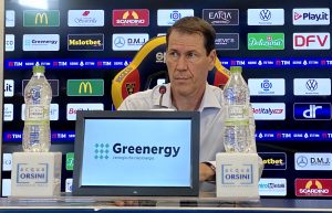 D’Aversa: “Negli spogliatoi ho parlato coi ragazzi”. Garcia ai tifosi del Lecce:“Tutte le tifoserie dovrebbero essere cosi” - Corriere Salentino