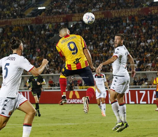 Lecce – Genoa. I rossoblú per la 21esima volta al Via Del Mare: buono il bilancio dei giallorossi