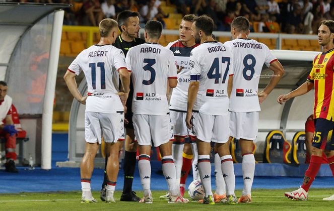 Una “magia” di Oudin piega il Genoa: secondo posto e Via del Mare in estasi - Corriere Salentino