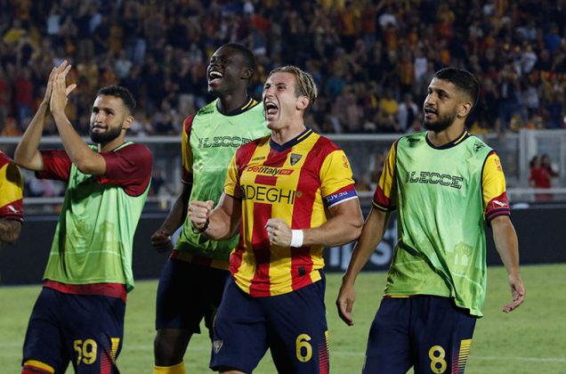 Krstovic la sblocca, Strefezza la chiude: il Lecce batte anche la Salernitana - Corriere Salentino