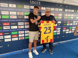 Corvino, il punto sul mercato. Faticanti, mi ispiro a De Rossi, felice di vestire la maglia del Lecce - Corriere Salentino