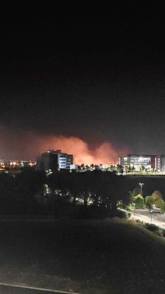 Ancora roghi nel Salento, brucia il boschetto Buia tra Lequile e Lecce: incendio spento dopo 6 ore - Corriere Salentino