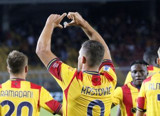 Infortunio Krstovic: il Lecce rassicura