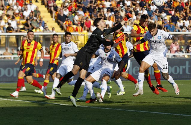 Lecce, che batosta! Il Napoli passeggia al Via del Mare e cala il poker: 4 a 0 - Corriere Salentino