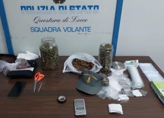 Droga nella Porsche e sul terrazzo di casa, sequestrati oltre 650 grammi di ”erba”: lo spacciatore irregolare sarà espulso