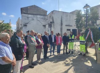 Giornata vittime del lavoro, a Salice inaugurato monumento morti bianche
