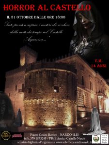 Horror al castello di Nardò nella Notte di Halloween, ma non per i bambini - Corriere Salentino