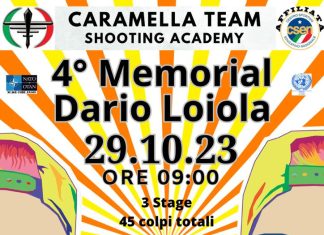 4° memorial Dario Loiola, gara al poligono