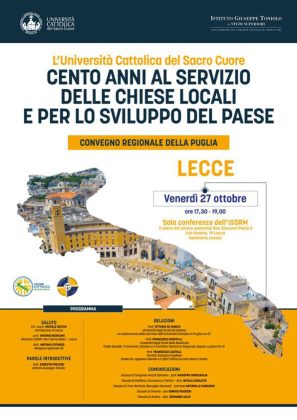 Università Cattolica del Sacro Cuore: convegno regionale a Lecce - Corriere Salentino