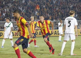 Lecce – Sassuolo finisce 1-1: la apre Berardi su rigore, la riprende Krstovic