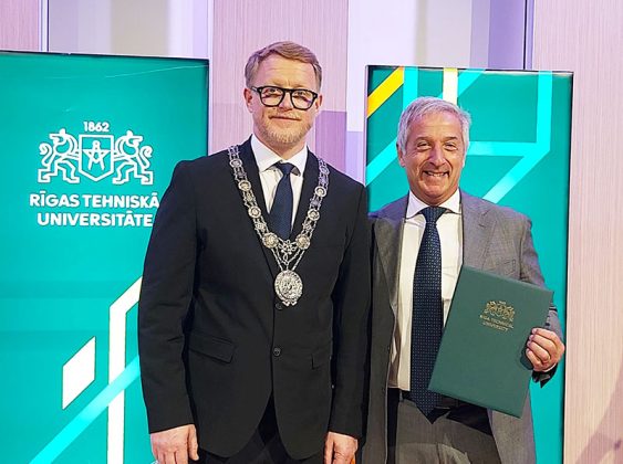 Il Rettore dell’Università del Salento Fabio Pollice insignito dell’“honorary doctorate degree” dalla Riga Technical University - Corriere Salentino