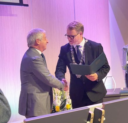 Il Rettore dell’Università del Salento Fabio Pollice insignito dell’“honorary doctorate degree” dalla Riga Technical University - Corriere Salentino