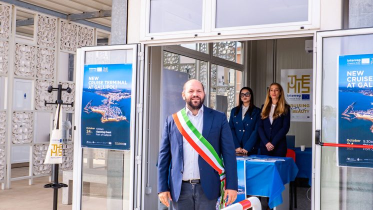 Inaugurazione Themis Terminal per crociere di lusso nel porto di Gallipoli - Corriere Salentino