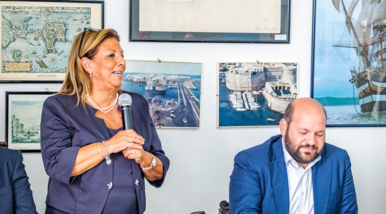 Inaugurazione Themis Terminal per crociere di lusso nel porto di Gallipoli - Corriere Salentino