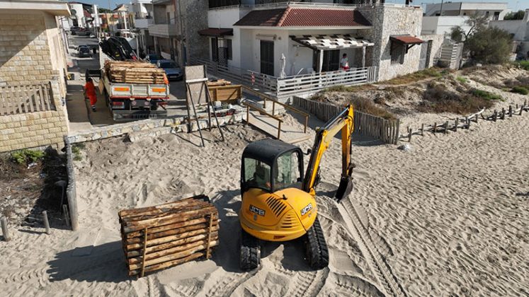 Spiaggia e dune prima di tutto. "L'Area Marina Protetta salvaguarda il cordone dunale e chiude i varchi urbani" - Corriere Salentino