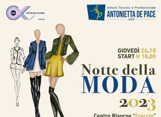 Giovedì 26 ottobre all’Istituto Antonietta De Pace di Lecce “La Notte della Moda 2023”