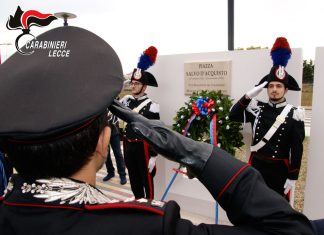 A Squinzano una piazza intitolata a Salvo D’Acquisto