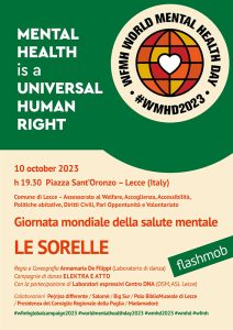 Giornata mondiale della salute mentale: a Lecce il sedile si tinge di verde per “Le sorelle” - Corriere Salentino