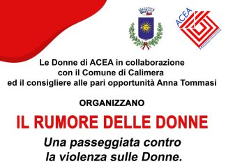 “Il rumore delle donne”, una passeggiata contro i femminicidi e la “violenza domestica” a Calimera