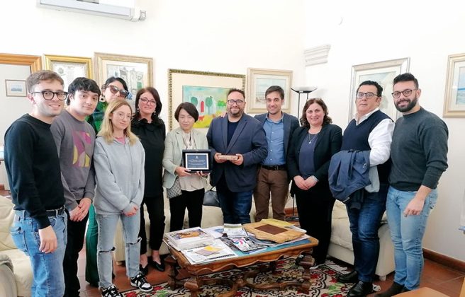 Asse Italia-Giappone: per la prima volta in Puglia, una buyer giapponese è ospite di una giovane azienda salentina - Corriere Salentino