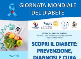 Rotary Club Nardò e “Uniti verso un nuovo domani” insieme per la giornata mondiale del diabete