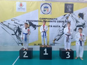 Campionato provinciale CSEN, specialità KATA: sul podio alcuni allievi della scuola di Karate S.K.S di San Cassiano - Corriere Salentino