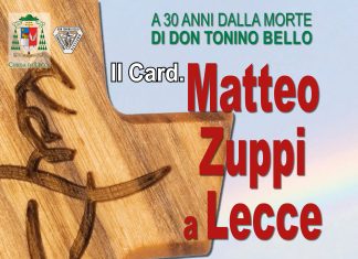 Domani il Cardinale Matteo Zuppi a Lecce
